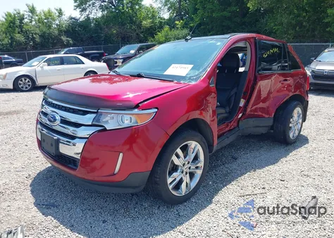 2014 Ford Edge Limited z USA, uszkodzony, nr VIN 2FMDK4KC8EBA72897